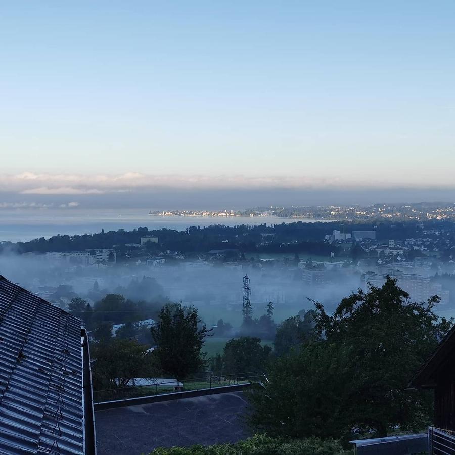 Bauernhaus Am Pfaenderhang Mit Seeblick Лохау Екстериор снимка
